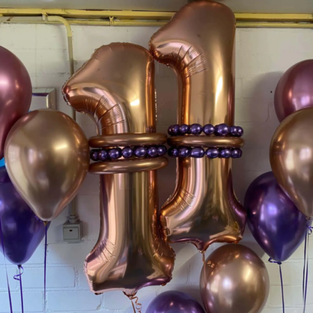 cijfers ballon